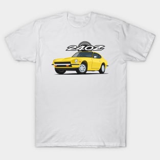 240z Fairlady classic sport coupe yellow T-Shirt